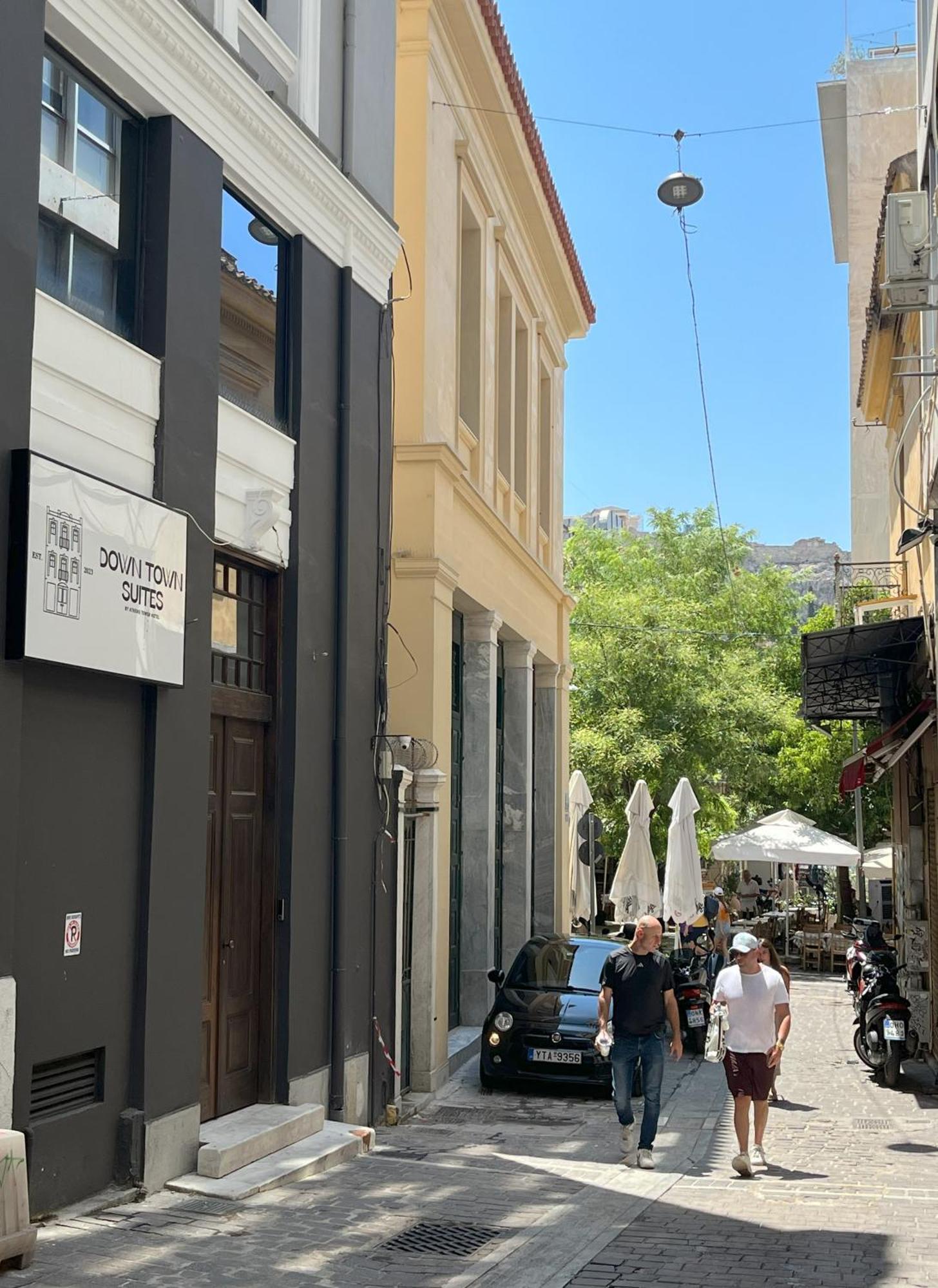 Downtown Suites By Athens Tower Exterior foto